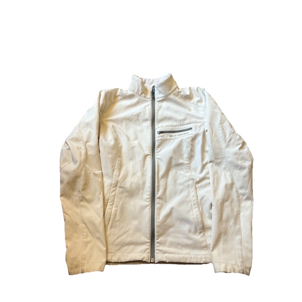 HELLY HANSEN Helly-Tech Protection Womens Sailing Jacket Size Medium White